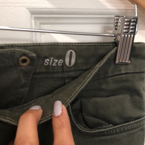 Jcrew green skinny Jean - Picture 3 of 6